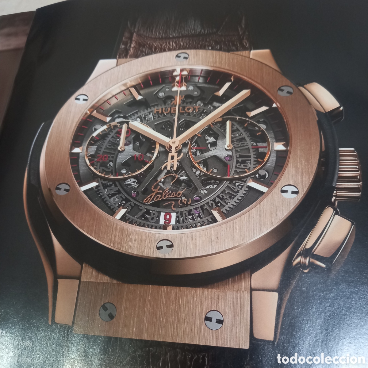 Antig&uuml;edades: LEER DESCRIPCION / Reloj Hublot Falcao autom&aacute;tico cronografo edici&oacute;n limitada