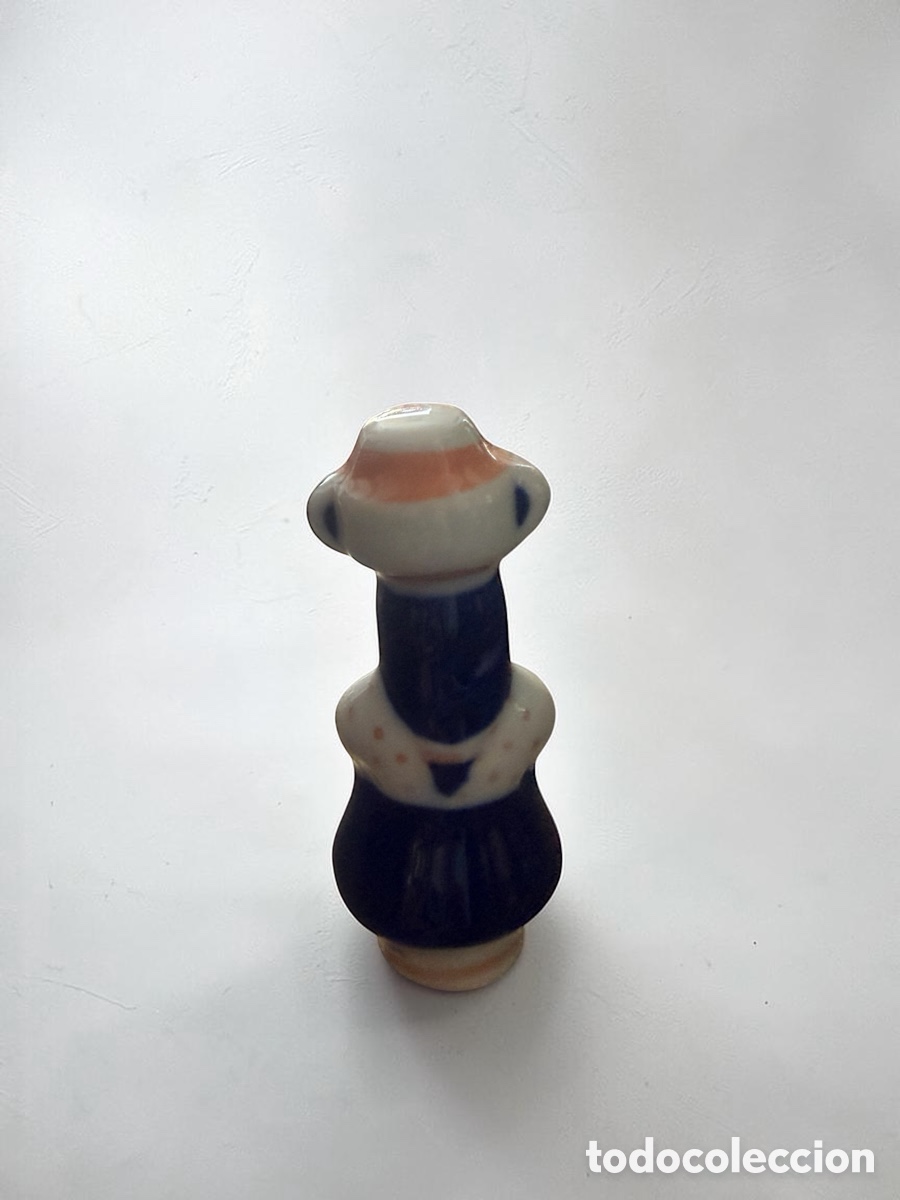 Antig&uuml;edades: Figura de lechera Sargadelos - Foto 2