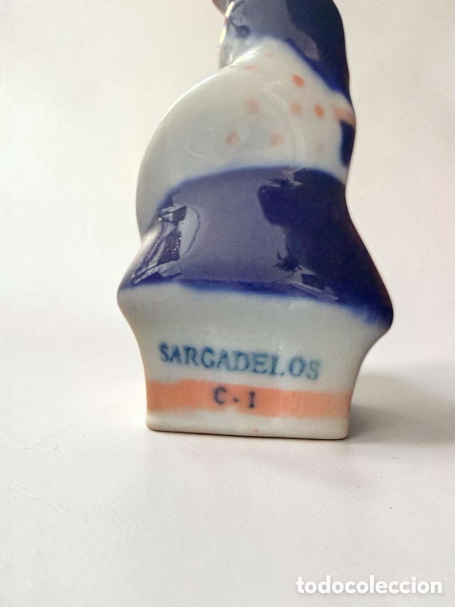 Antig&uuml;edades: Figura de lechera Sargadelos - Foto 3