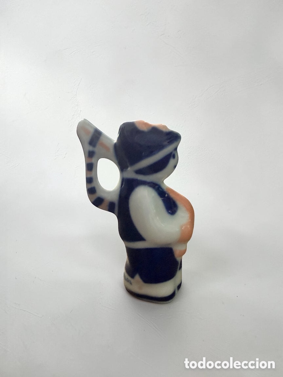 Antig&uuml;edades: Figura de Gaitero Sargadelos - Foto 2