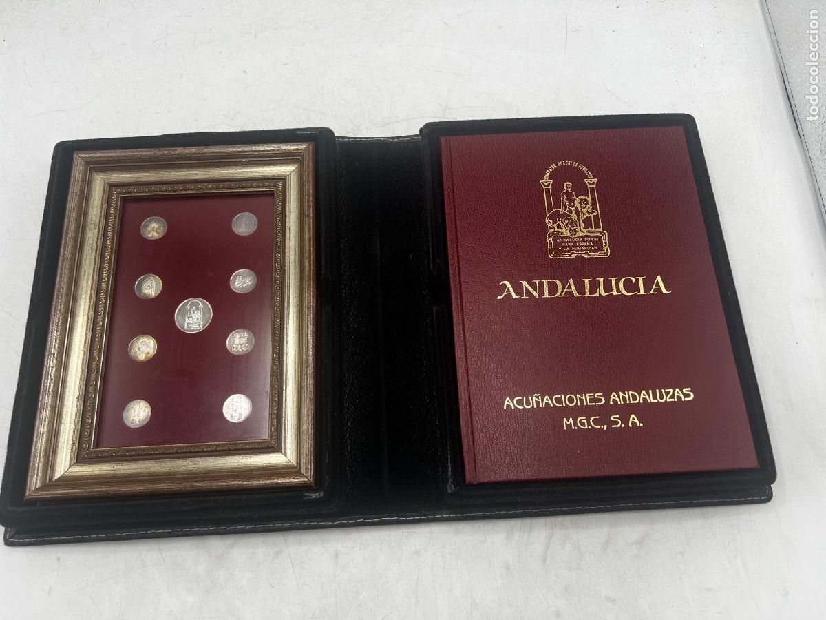 Antig&uuml;edades: ACU&Ntilde;ACIONES ANDALUZAS M.G.C., S.A. PLATA. INCLUYE LIBRO.
