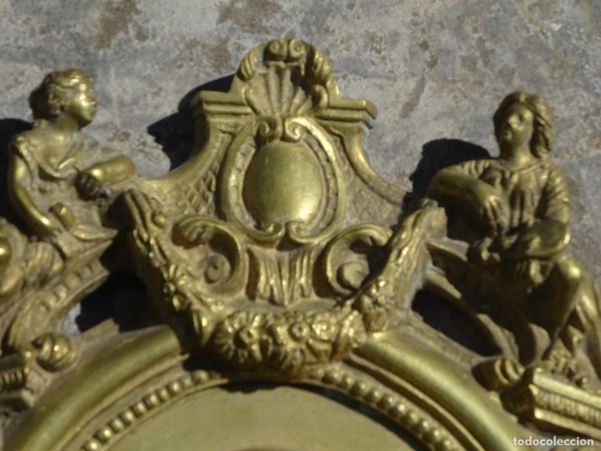 Antig&uuml;edades: paire de portraits en bronze,d&eacute;but XIX e,qualit&eacute; - Foto 13