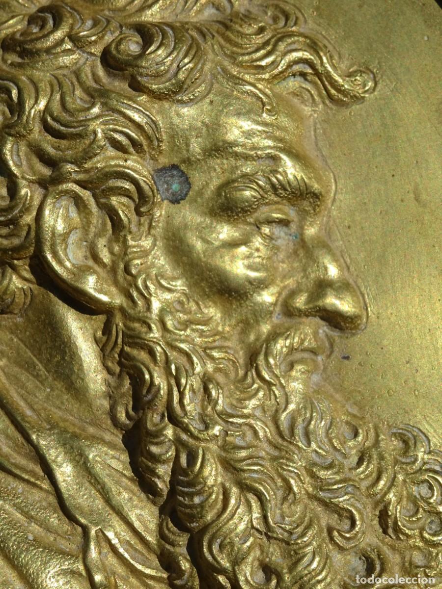 Antig&uuml;edades: paire de portraits en bronze,d&eacute;but XIX e,qualit&eacute; - Foto 18