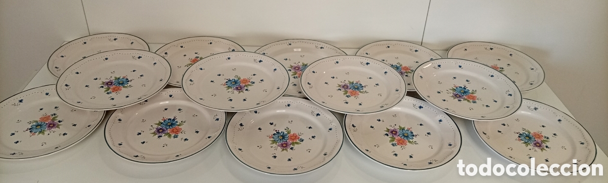 Antig&uuml;edades: .PLATOS VINTAGE PROVINCIAL BOUQUET