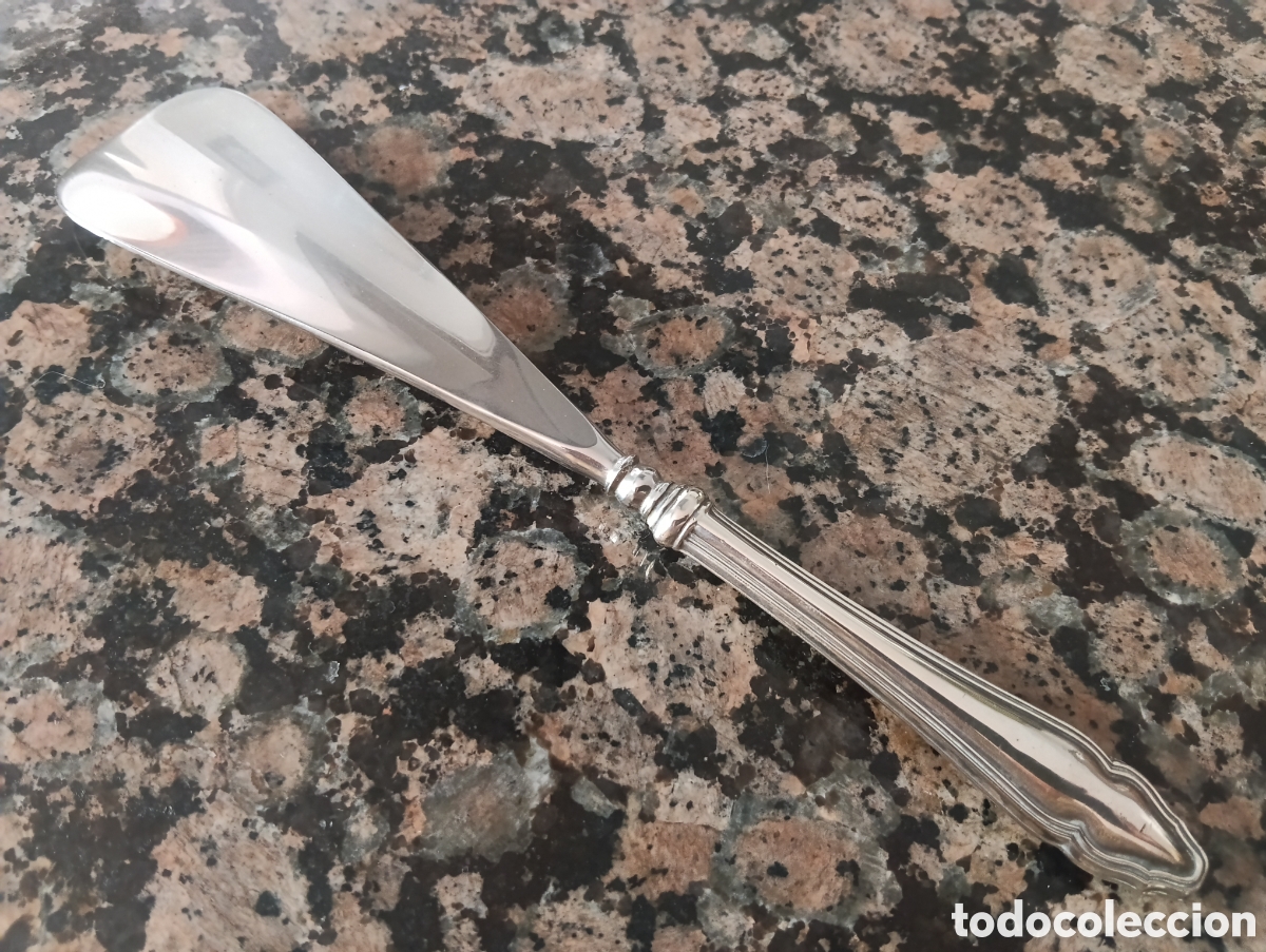 Antig&uuml;edades: Calzador PLATA 800 antiguo