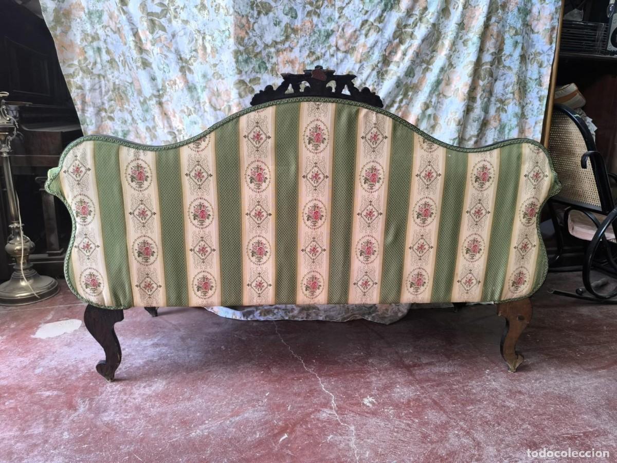 Antig&uuml;edades: Sof&aacute; antiguo Isabelino - Foto 11