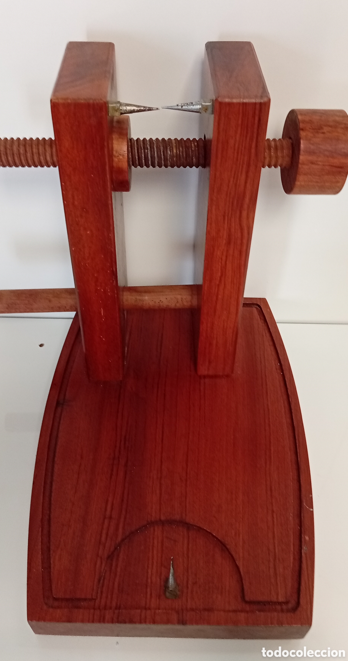 Antig&uuml;edades: .SOPORTE DE JAMONERA DE MANERA - Foto 3