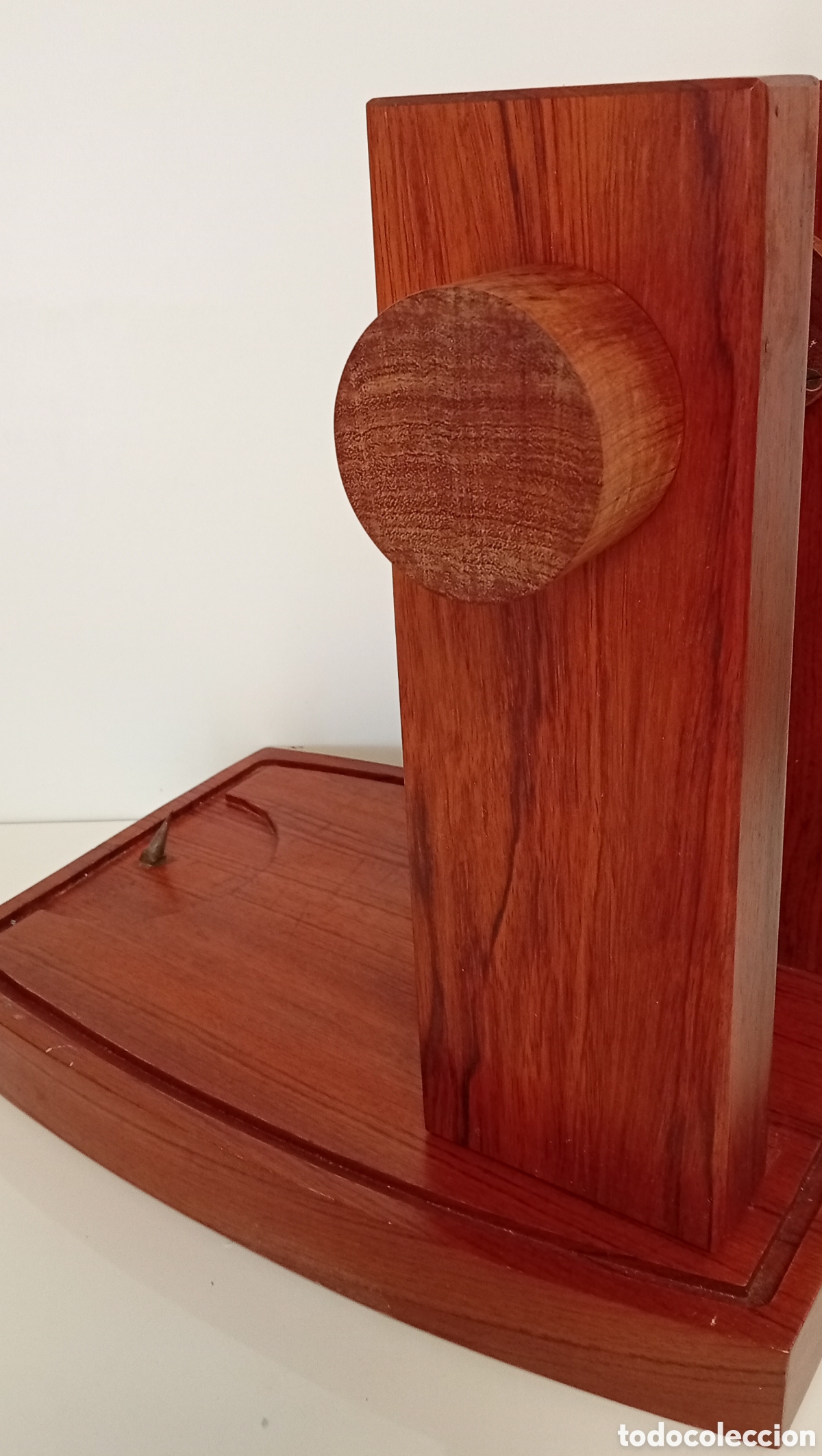 Antig&uuml;edades: .SOPORTE DE JAMONERA DE MANERA - Foto 5
