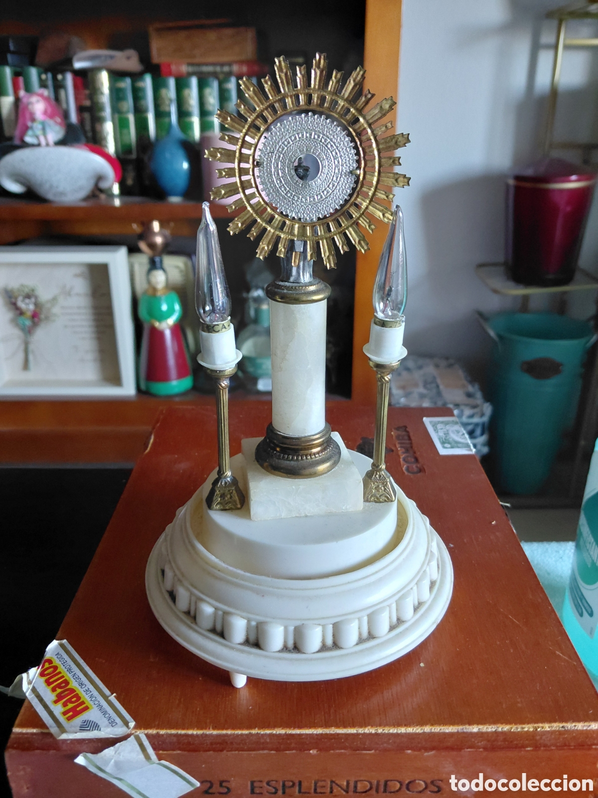 Antig&uuml;edades: Virgen del pilar a&ntilde;os 50 - Foto 2
