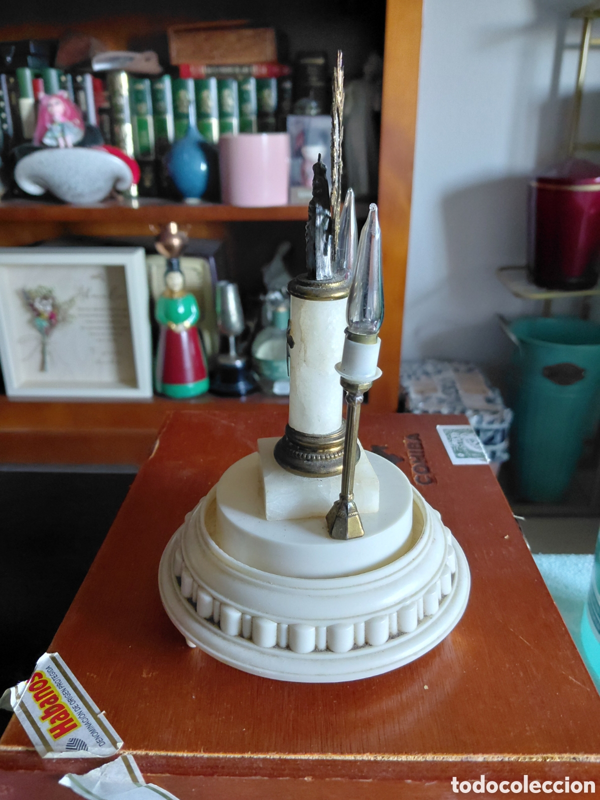 Antig&uuml;edades: Virgen del pilar a&ntilde;os 50 - Foto 3