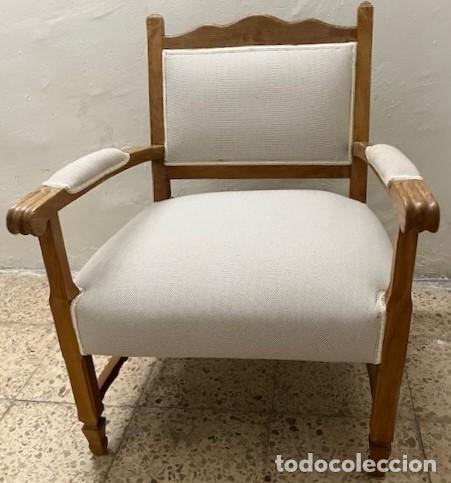 Antig&uuml;edades: BUTACA, SILLA, SILL&Oacute;N, BIS, MADERA NOBLE,TAPIZADO RECIENTE,A&Ntilde;OS 70,BUEN ESTADO,SOLO RECOGIDA MADRID