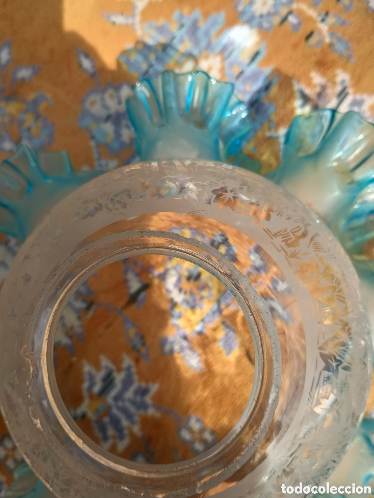 Antig&uuml;edades: Tulipa azul modernista - Foto 6