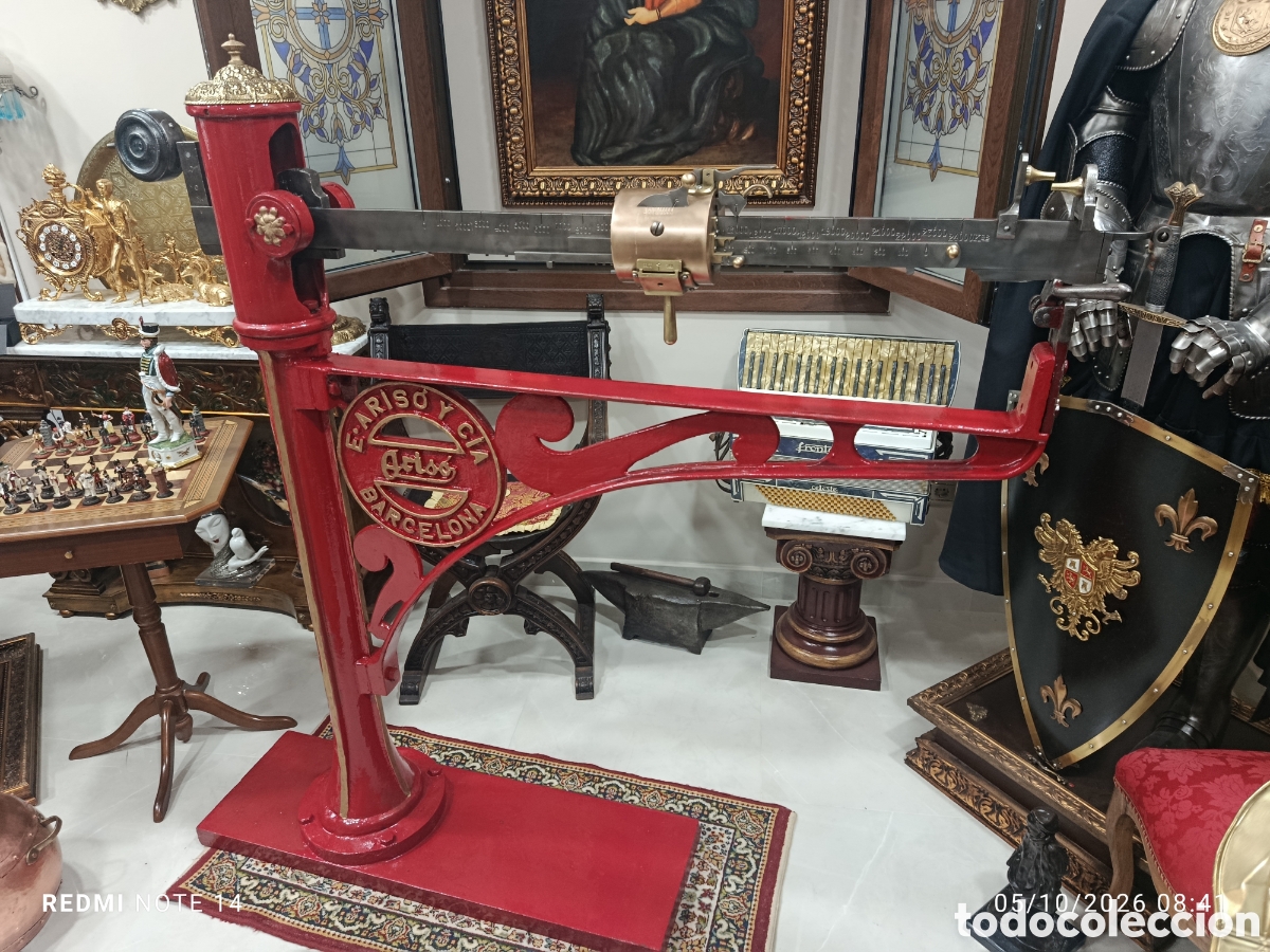 Antig&uuml;edades: Bascula antig&uuml;a Ariso - Foto 4