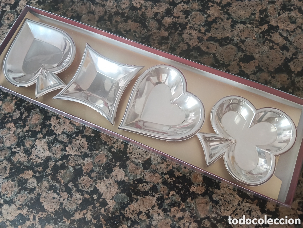 Antig&uuml;edades: Platillos poker plata