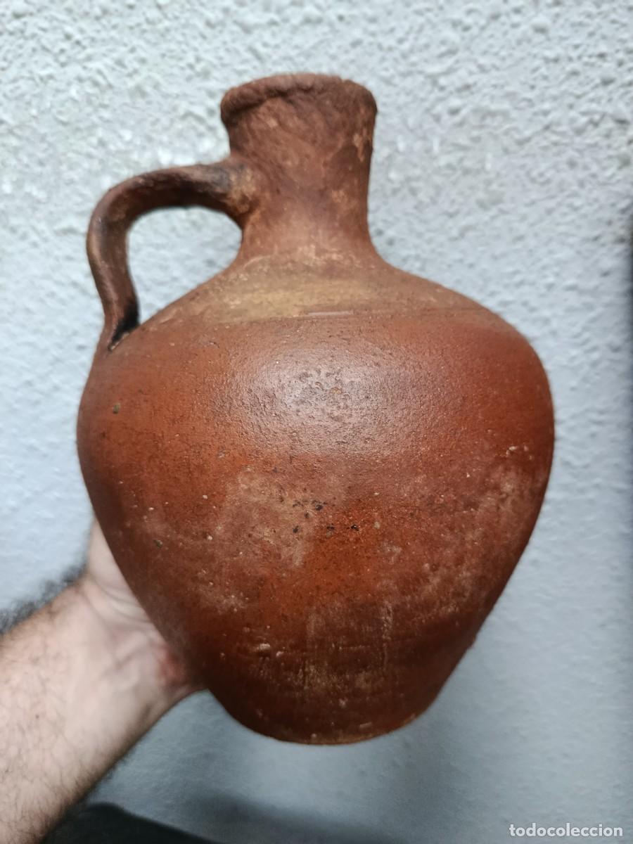 Antig&uuml;edades: Espectacular cantarillo de agua, siglo XIX