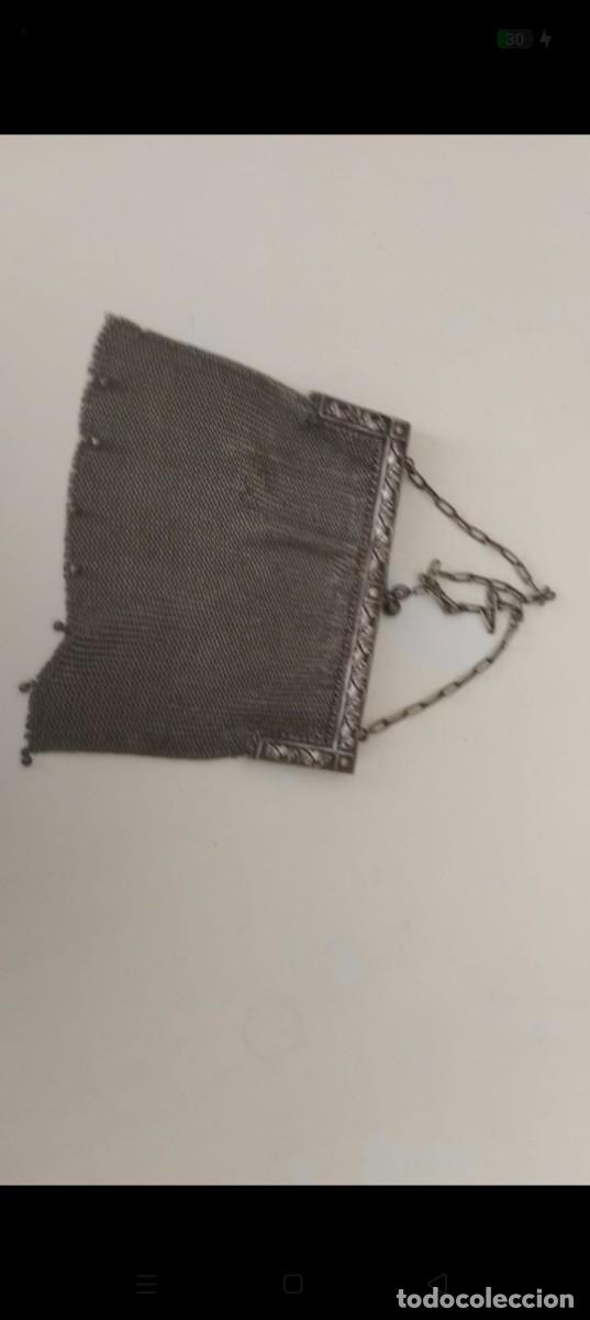 Antig&uuml;edades: Pochette porte monnaie argent ann&eacute;e 1900