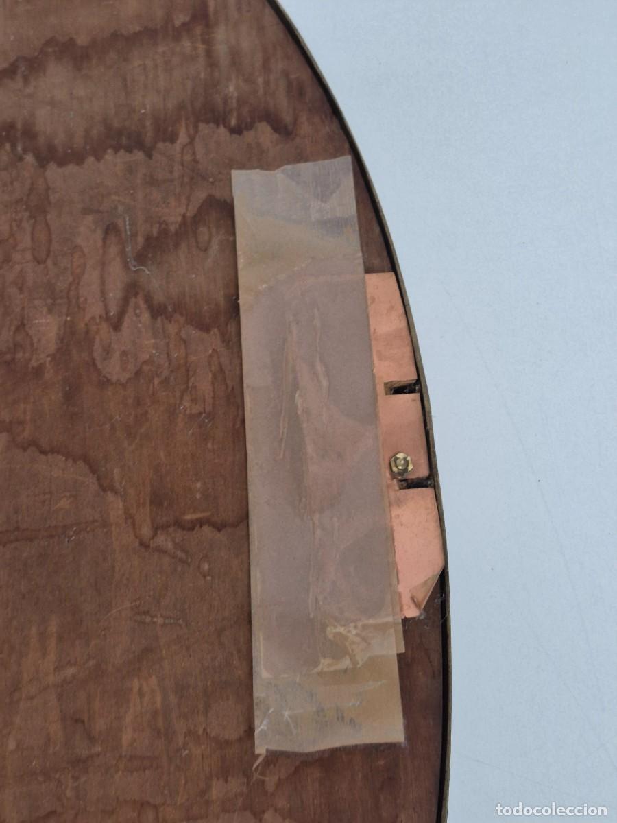 Antig&uuml;edades: Espejo Ovalado, Biselado - Bronce Cincelado - Foto 17
