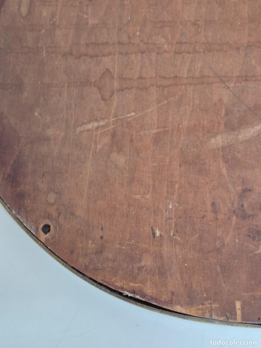 Antig&uuml;edades: Espejo Ovalado, Biselado - Bronce Cincelado - Foto 18