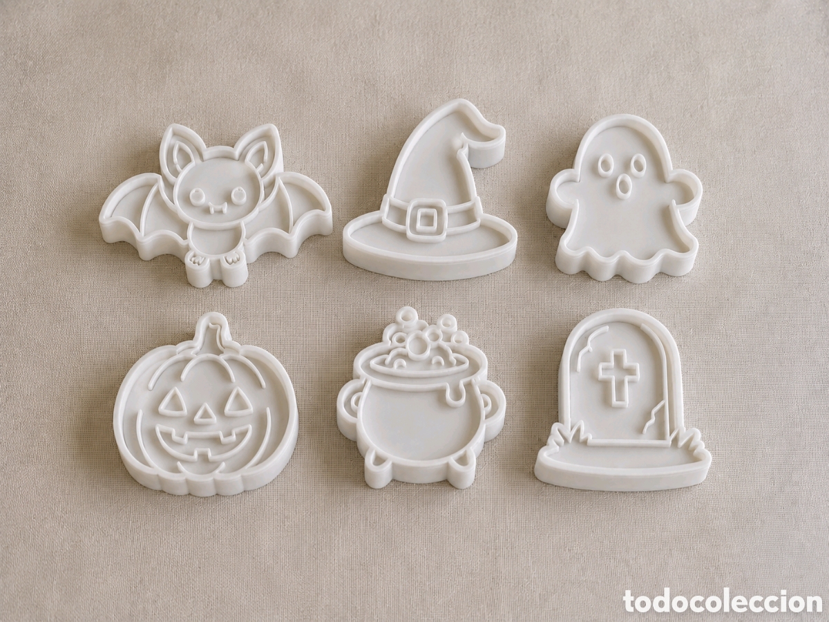 Antig&uuml;edades: cortadores de galletas de Halloween - Foto 2