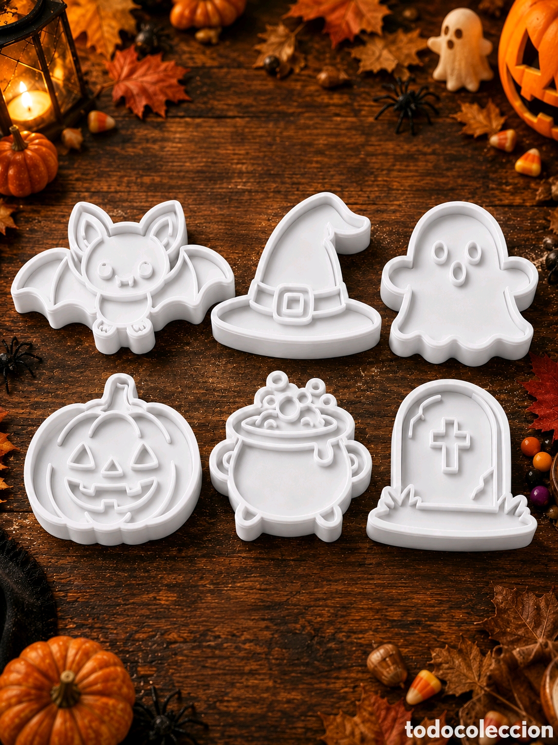 Antig&uuml;edades: cortadores de galletas de Halloween - Foto 1