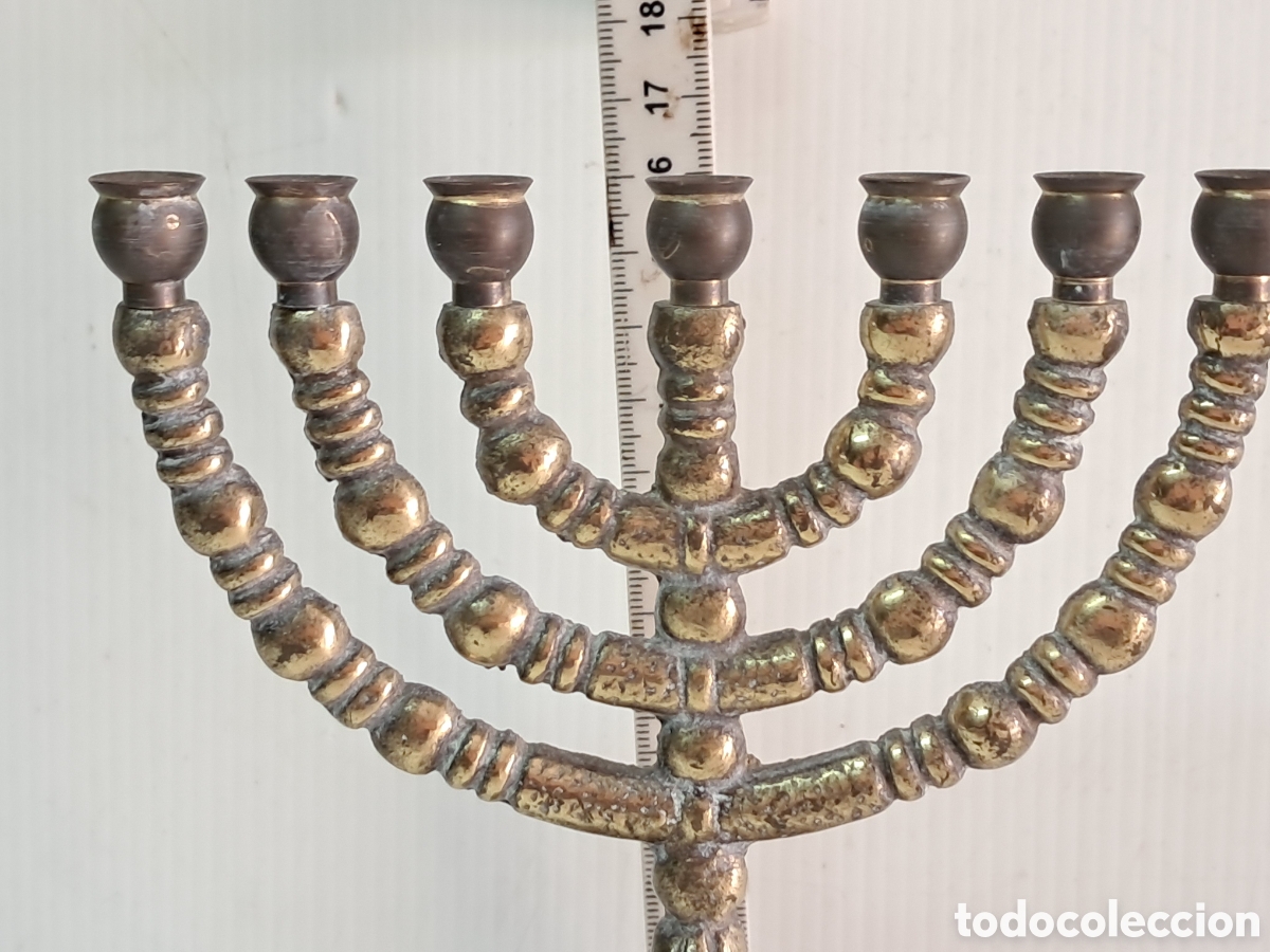Antig&uuml;edades: Menorah antiguo Hebreo - Foto 5
