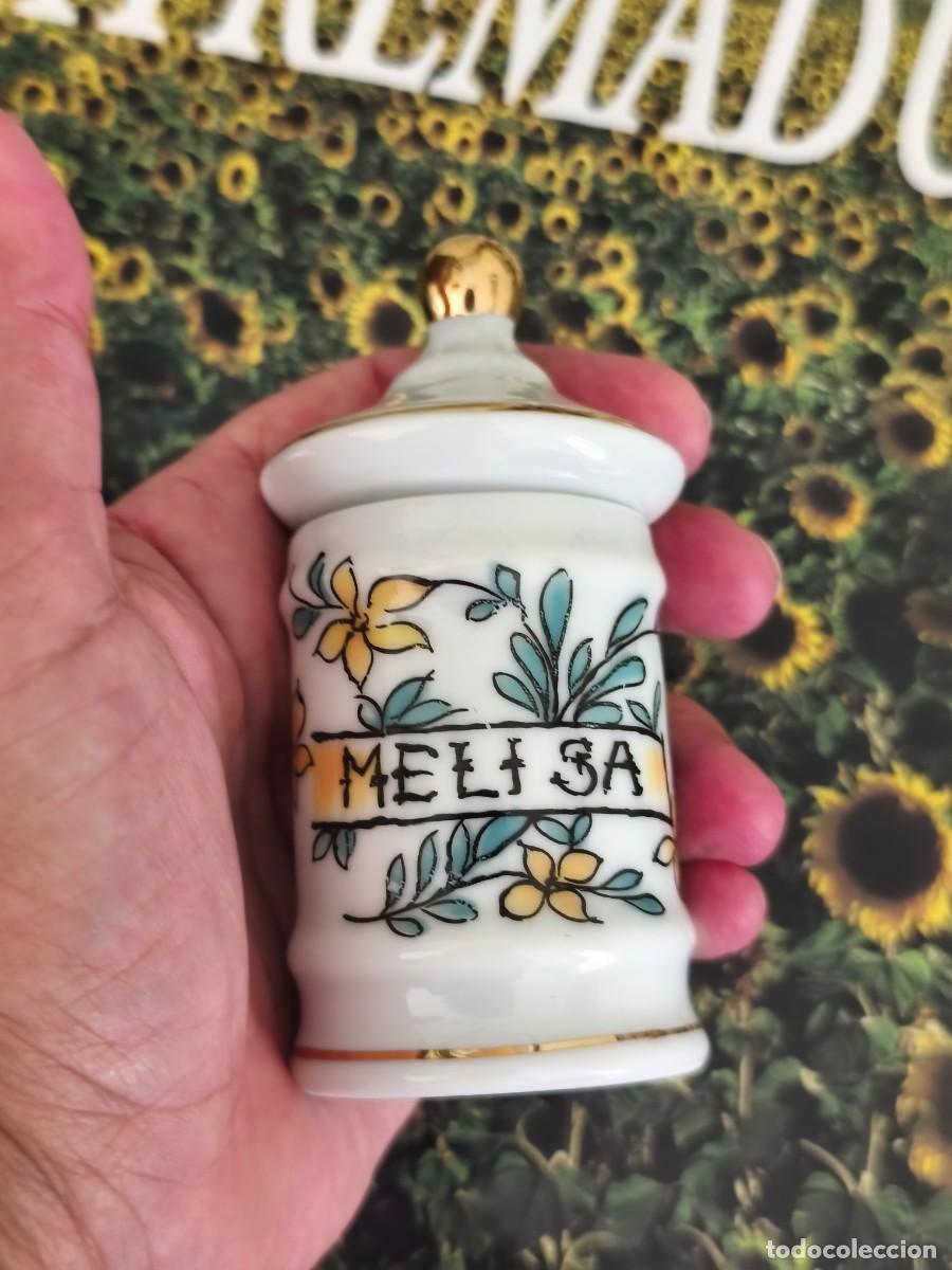 Antig&uuml;edades: Tarrito albarelo &rdquo;MELISA&rdquo;. Royal Kent. - Foto 2
