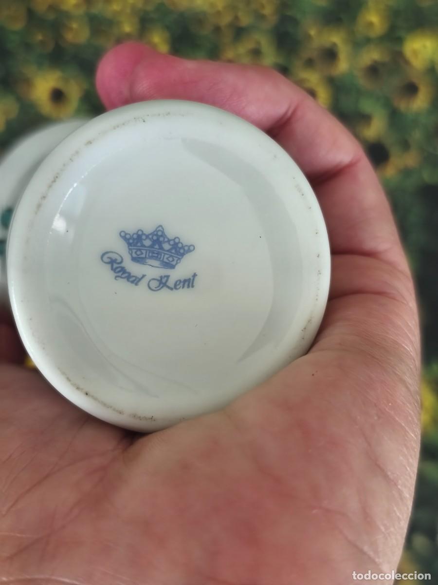 Antig&uuml;edades: Tarrito albarelo &rdquo;MELISA&rdquo;. Royal Kent. - Foto 3