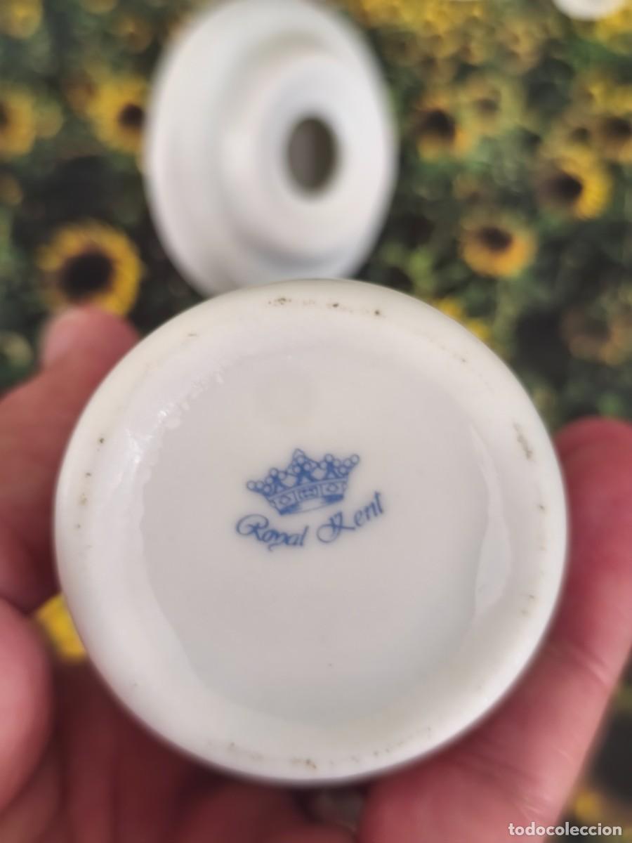 Antig&uuml;edades: Tarrito albarelo &rdquo;SALVIA&rdquo;. Royal Kent. - Foto 6
