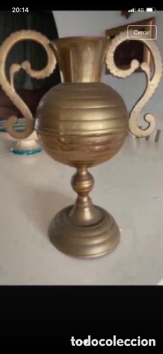 Antig&uuml;edades: Jarr&oacute;n antiguo de bronce - Foto 3