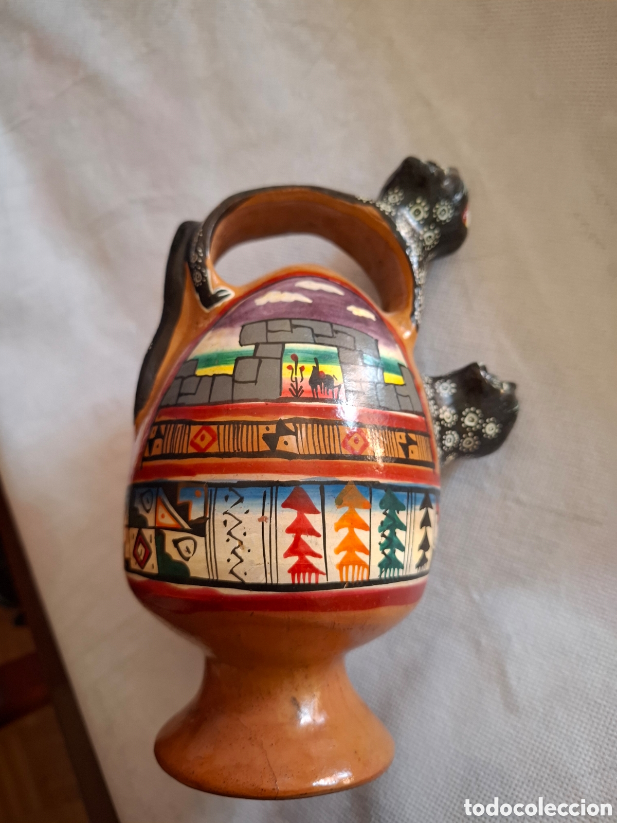 Antig&uuml;edades: Cer&aacute;mica cuzque&ntilde;a. 25 cm