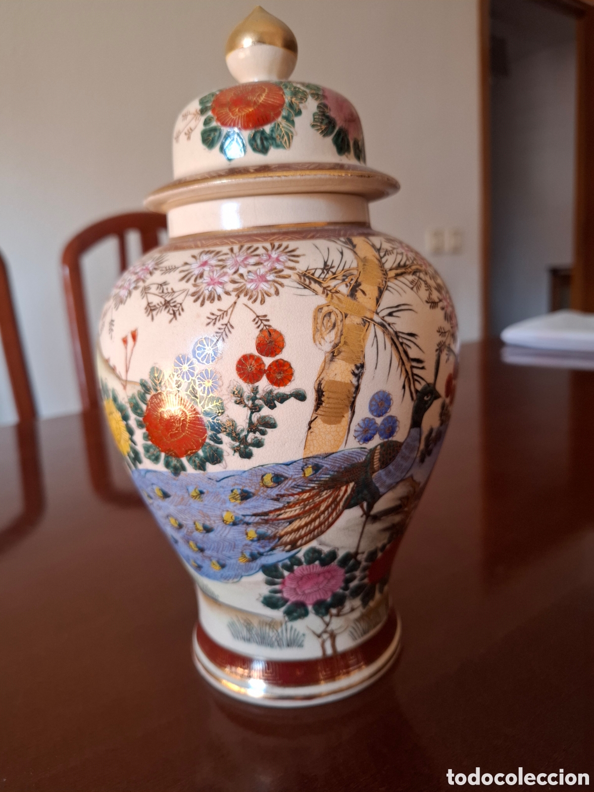 Antig&uuml;edades: Jarr&oacute;n japon&eacute;s Satsuma - Foto 2