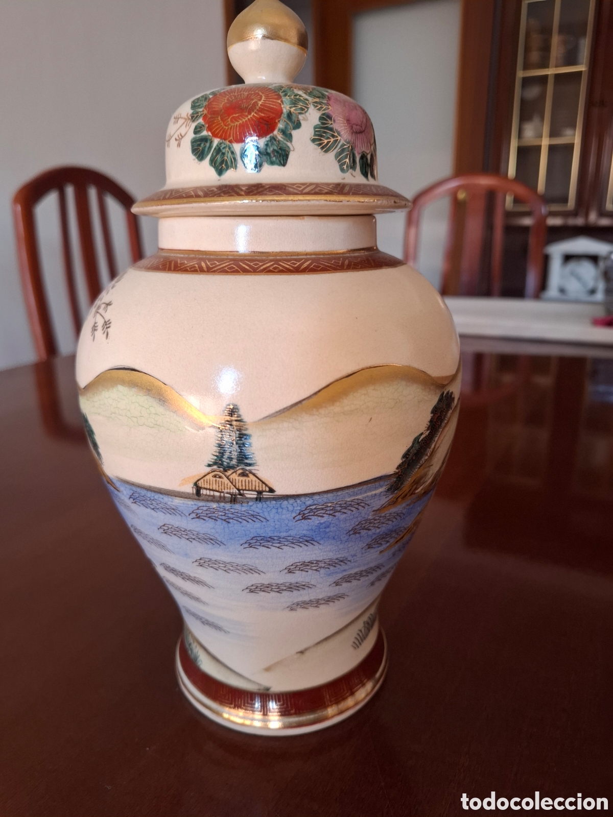 Antig&uuml;edades: Jarr&oacute;n japon&eacute;s Satsuma - Foto 3