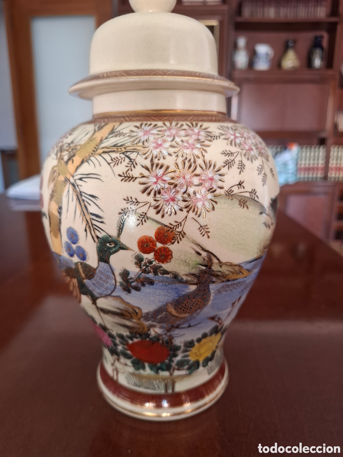 Antig&uuml;edades: Jarr&oacute;n japon&eacute;s Satsuma - Foto 1