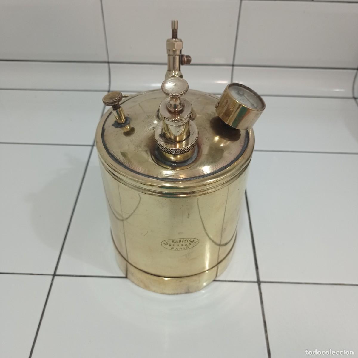 Antig&uuml;edades: DEPOSITO PARA LAMPARAS DE SUSPENSION. Tipo Petromax