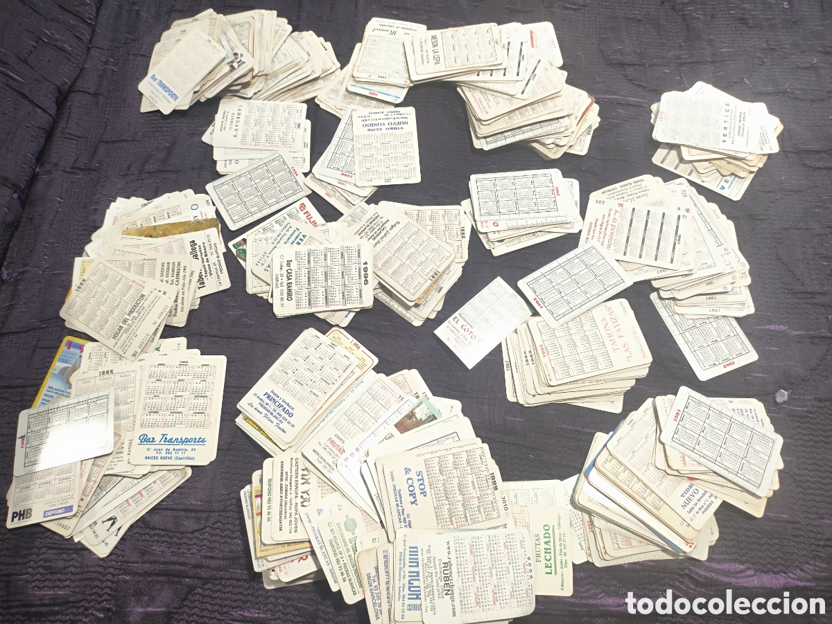 Antig&uuml;edades: Calendarios de bolsillo de 1972 a 2011 - Foto 5