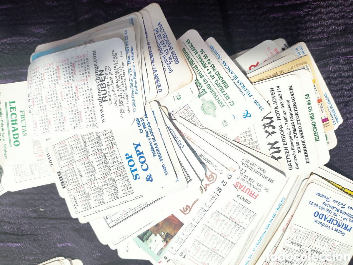 Antig&uuml;edades: Calendarios de bolsillo de 1972 a 2011 - Foto 6