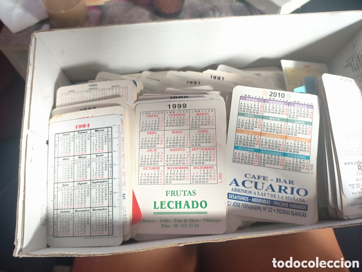 Antig&uuml;edades: Calendarios de bolsillo de 1972 a 2011 - Foto 12