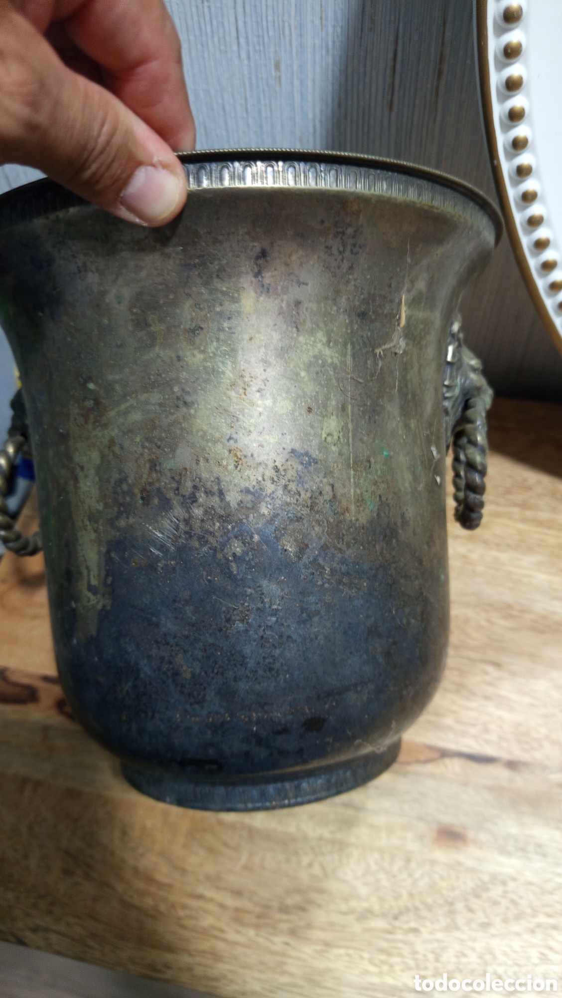 Antig&uuml;edades: Bonita cubitera antigua - Foto 3