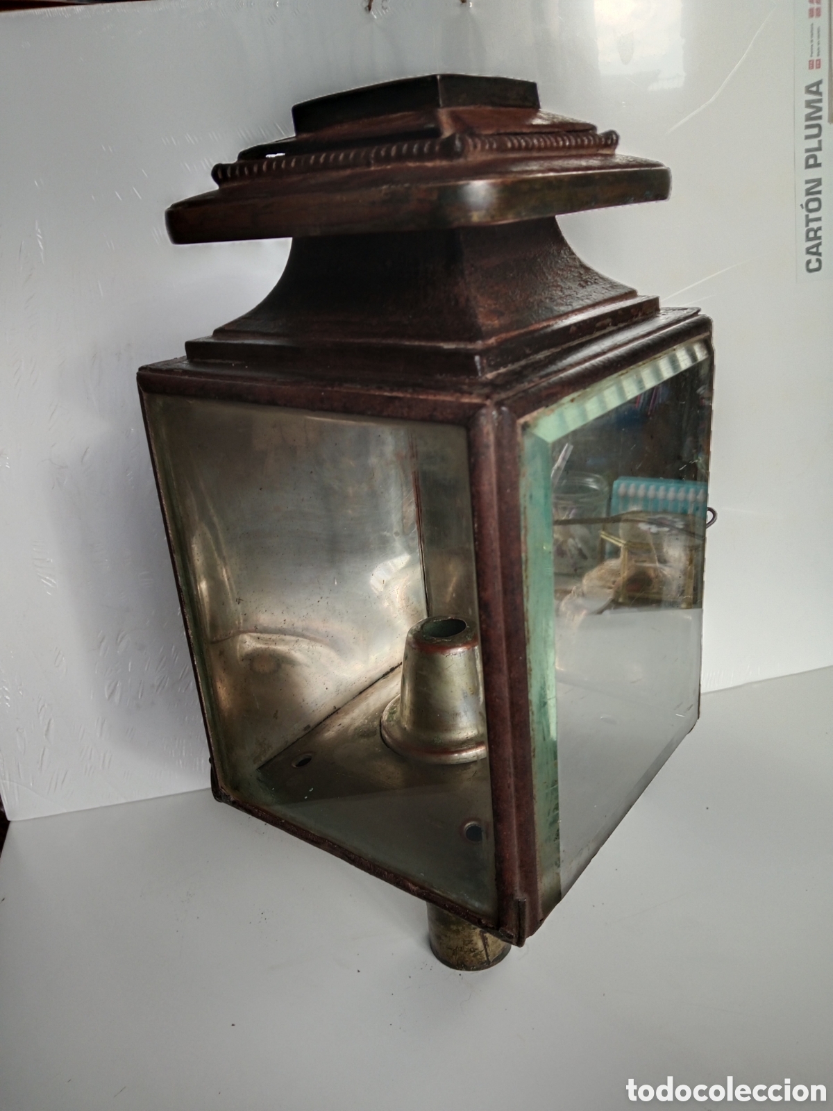 Antig&uuml;edades: GRAN FAROL DE IGLESIA O CARRUAJE. Ver condiciones de pago y env&iacute;o