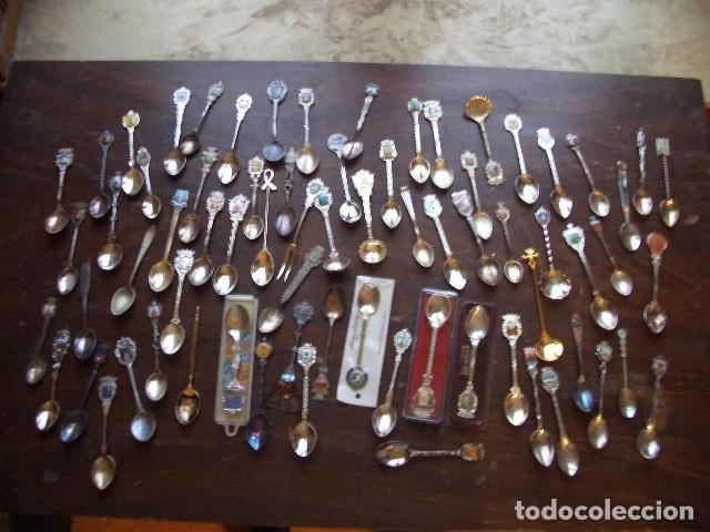 Antig&uuml;edades: Gran colecci&oacute;n de cucharitas ver fotos