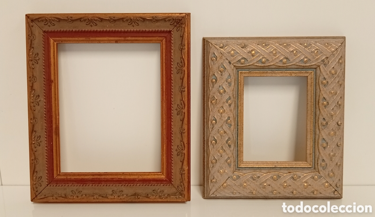 Antig&uuml;edades: .CUADROS DE MADERA ANTIGUOS 25&euro; CADA UNO - Foto 1