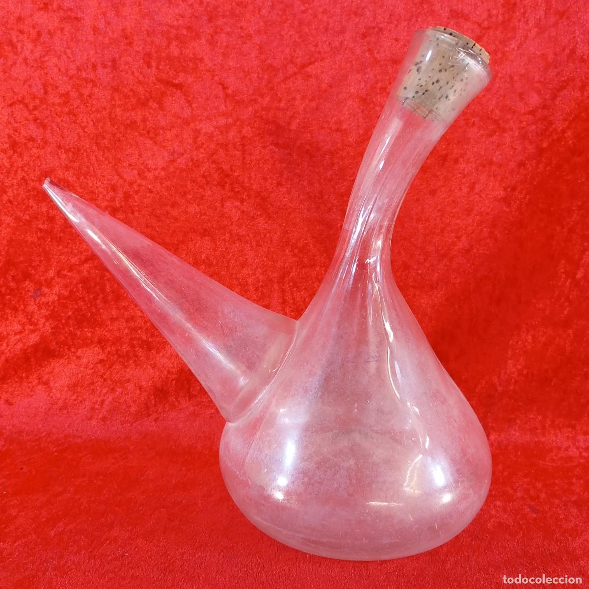 Antig&uuml;edades: PORRON - PORR&Oacute; - 28 CM - DE CRISTAL SOPLADO - S. XIX - RAR&Iacute;SIMO