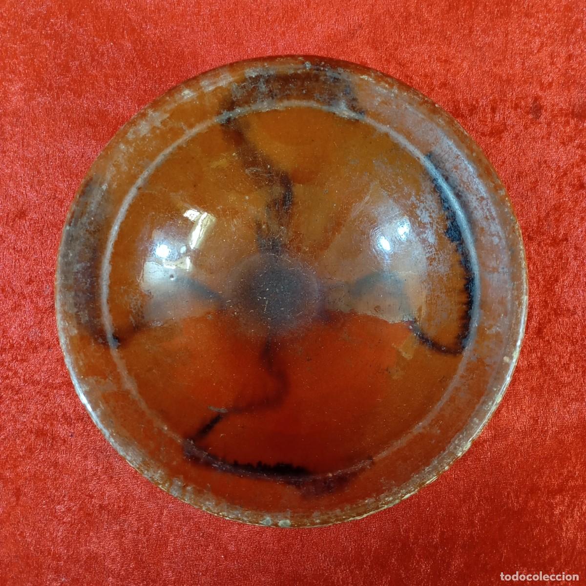 Antig&uuml;edades: PLATO DE TERRACOTA - PLAT DE TERRISSA VIDRIADA - CATAL&Agrave; - S. XIX - 20 CM - CER&Aacute;MICA POPULAR