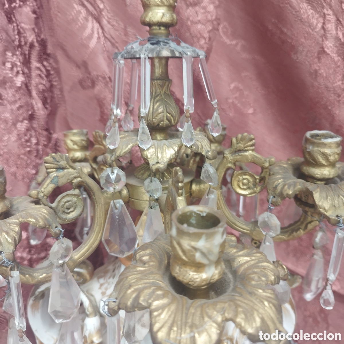 Antig&uuml;edades: Candelabros xix N&aacute;poleon - Foto 4
