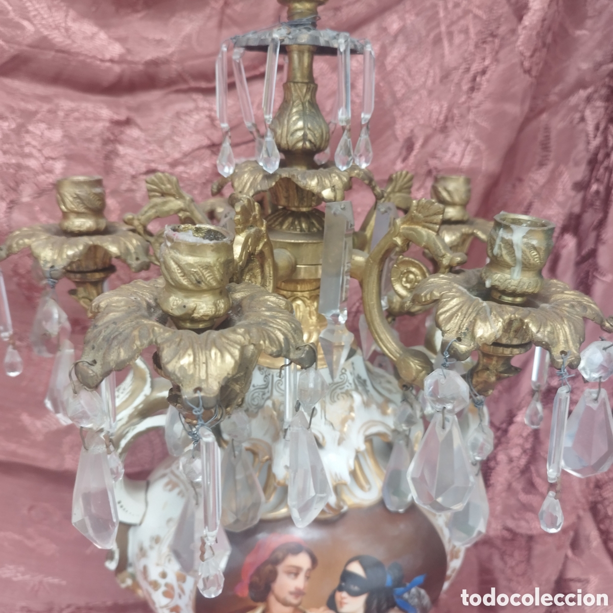 Antig&uuml;edades: Candelabros xix N&aacute;poleon - Foto 7
