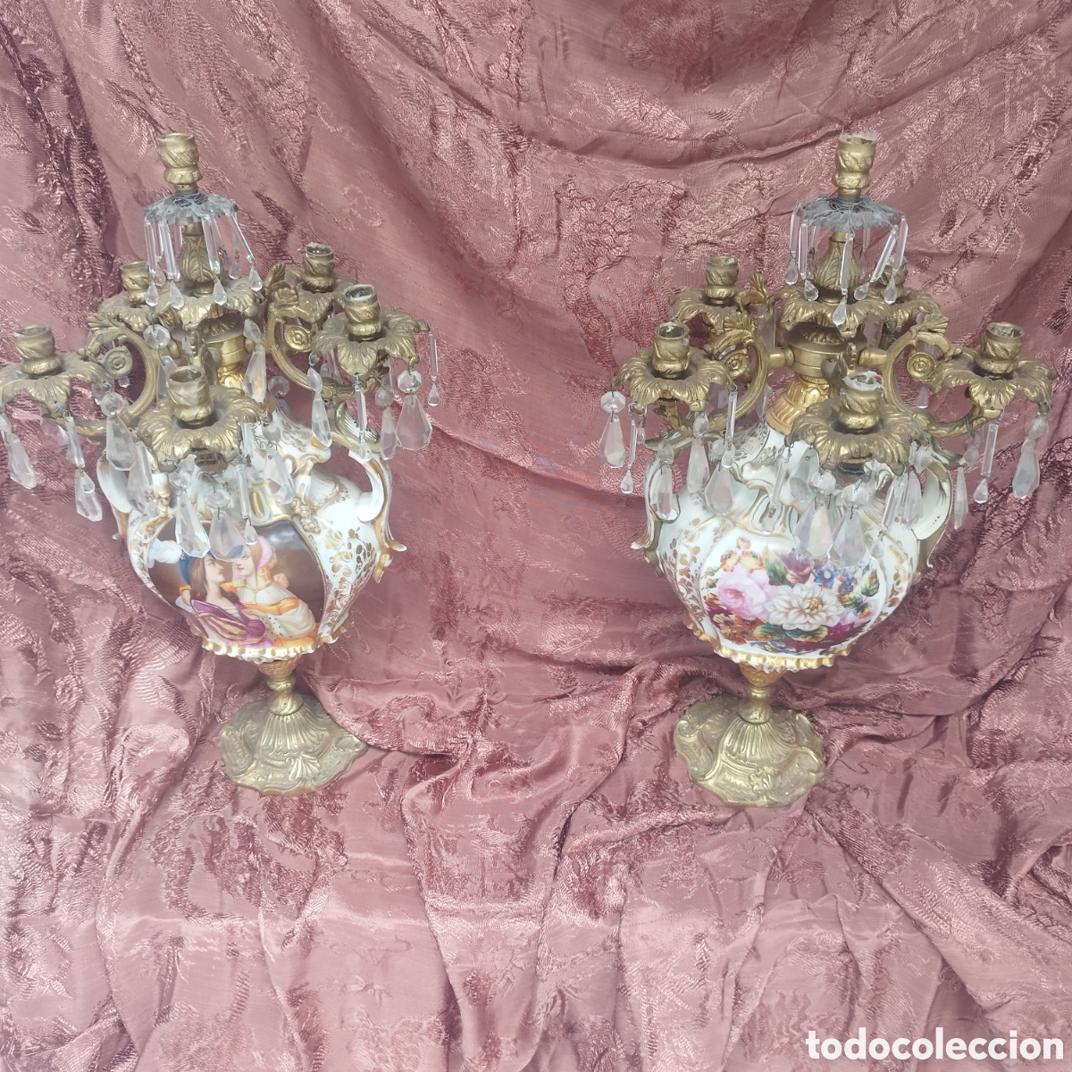 Antig&uuml;edades: Candelabros xix N&aacute;poleon - Foto 10