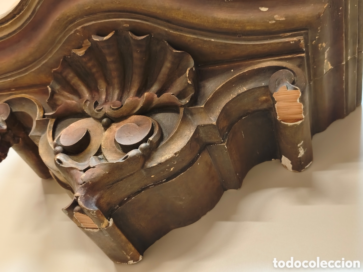 Antig&uuml;edades: Gran Hornacina Capilla Altar Retablo - Foto 10