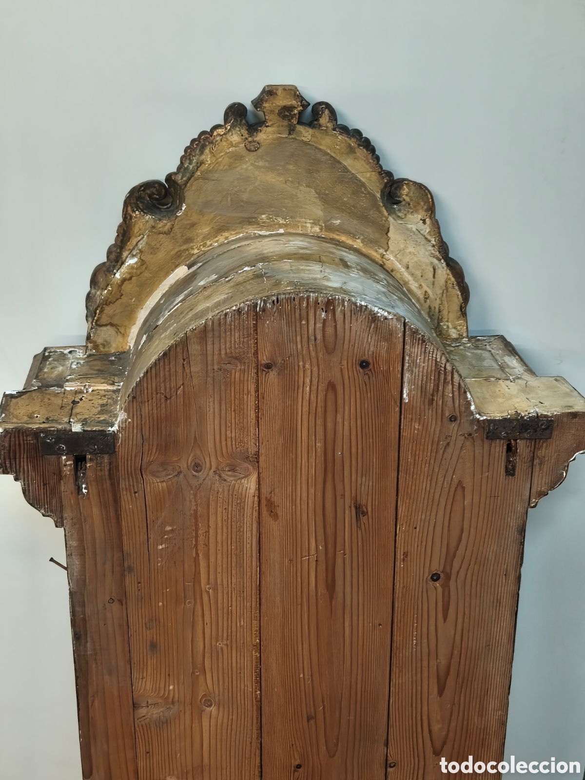 Antig&uuml;edades: Gran Hornacina Capilla Altar Retablo - Foto 14