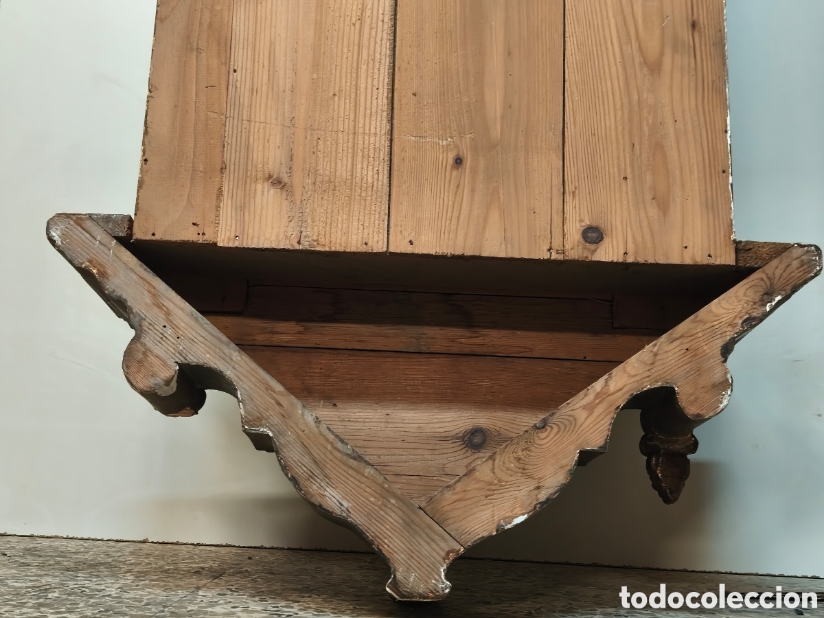 Antig&uuml;edades: Gran Hornacina Capilla Altar Retablo - Foto 15