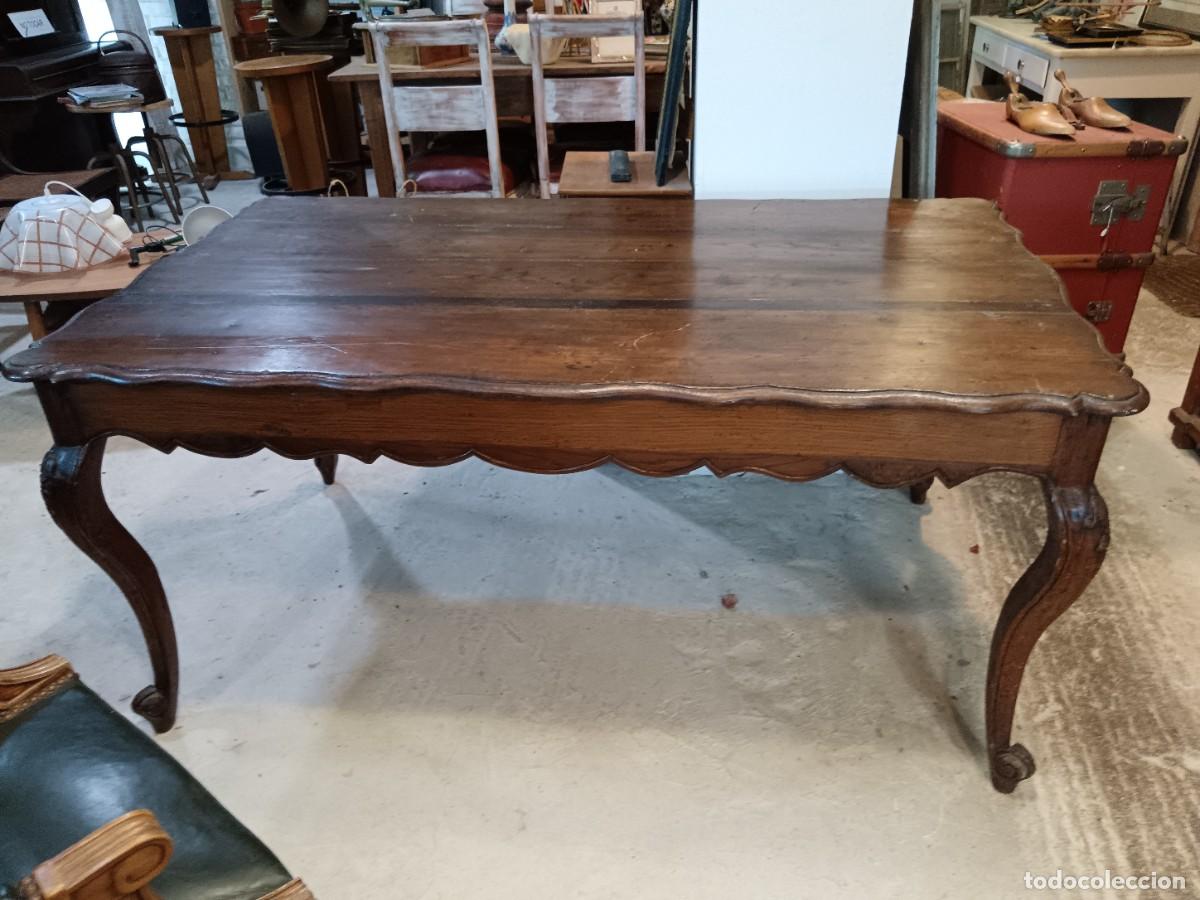 Antig&uuml;edades: ANTIGUA MESA DE COMEDOR FRANCESA